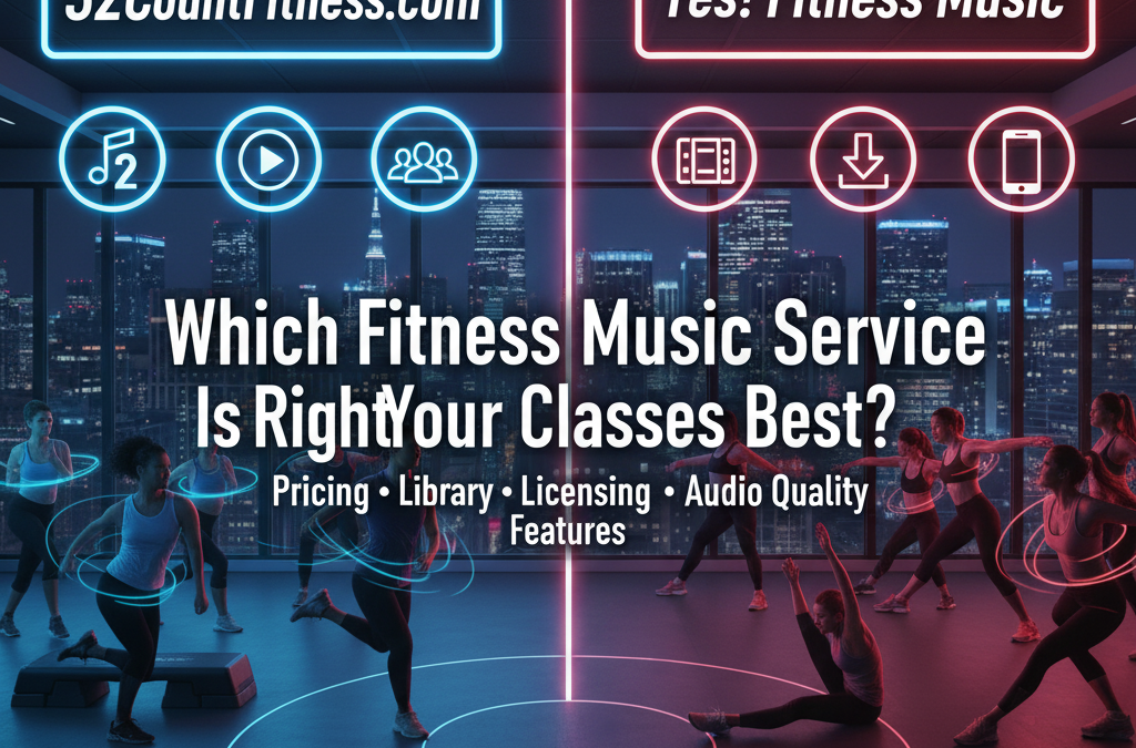 32CountFitness.com vs Yes! Fitness Music: