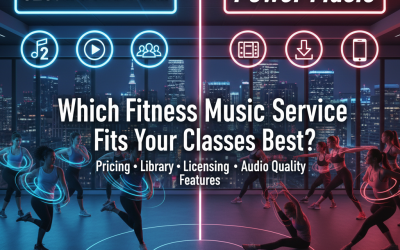 32CountFitness.com vs Power Music: Which Fitness Music Service Fits Your Classes Best?
