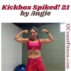 Ready to unleash your inner warrior and turn your workout into a full-blown dance party? Kickbox Spiked 21 by Angie isn’t your average fitness program – it’s a high-octane explosion of sweat, power, and pure fun!